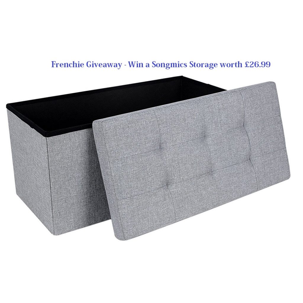 Songmics Linen Fabric Folding Storage Review, box, storage, win, giveaway
