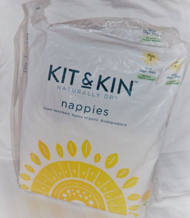 Kit & Kin Nappies Review , nappies, eco-friendly, pack