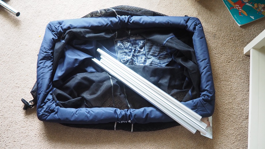 Cuggl Deluxe Superlight Travel Cot Review, travel cot, argos