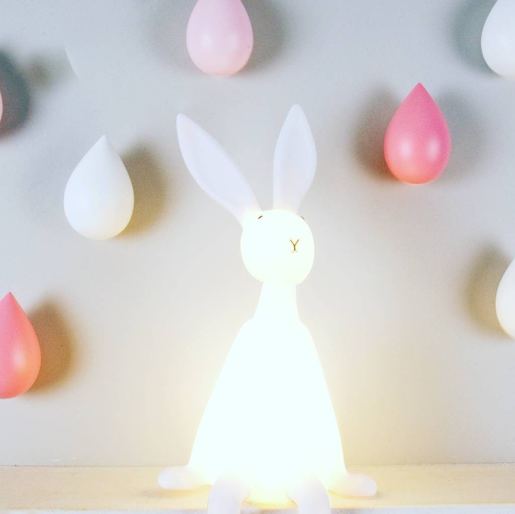Win an Adorable White Bunny Nightlight, homeware, children's bedroom, giveaway, Ella James