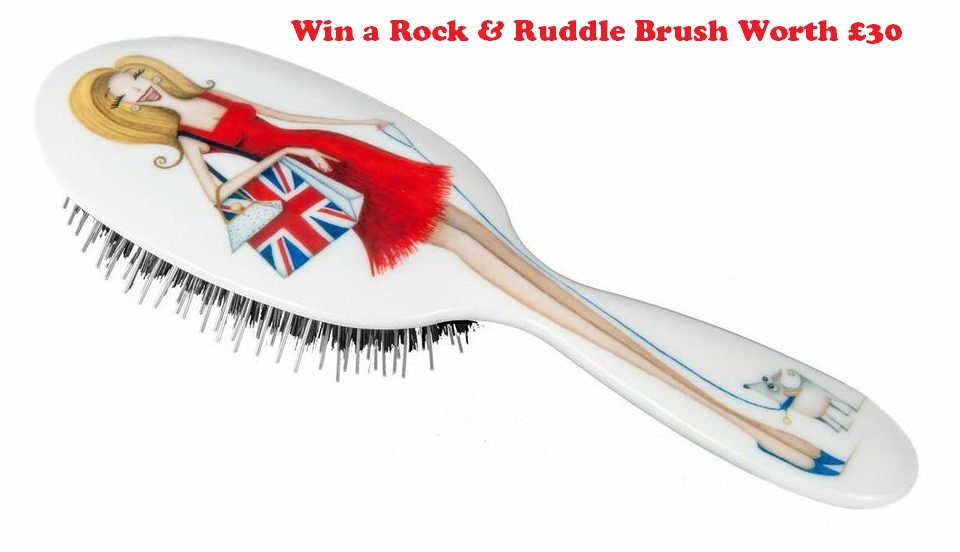 Win a Rock & Ruddle Brush Worth £30, hairbrush, hair care, Frenchie Mummy, giveaway