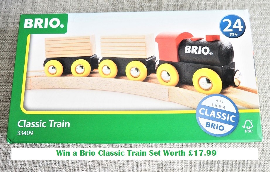 Brio Classic Train Review, Brio, Wooden Toys, Train set, Review, Giveaway, The Frenchie Mummy, Timeless Designs