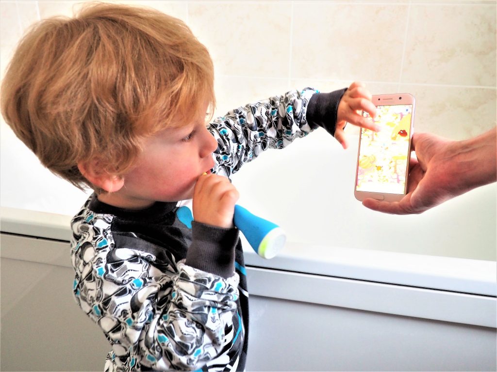 Playbrush Review, Cool Device, Makes Brushing Fun, Brush Your Teeth, Review, The Frenchie Mummy