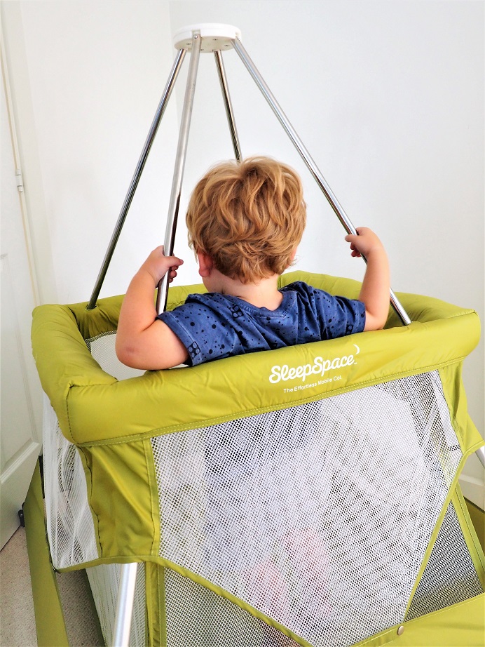 BabyHub SleepSpace Travel Cot Review, BabyHub, Mutli-Use Cot, Travel Cot, Baby Item, Review, Tepee, The Frenchie Mummy