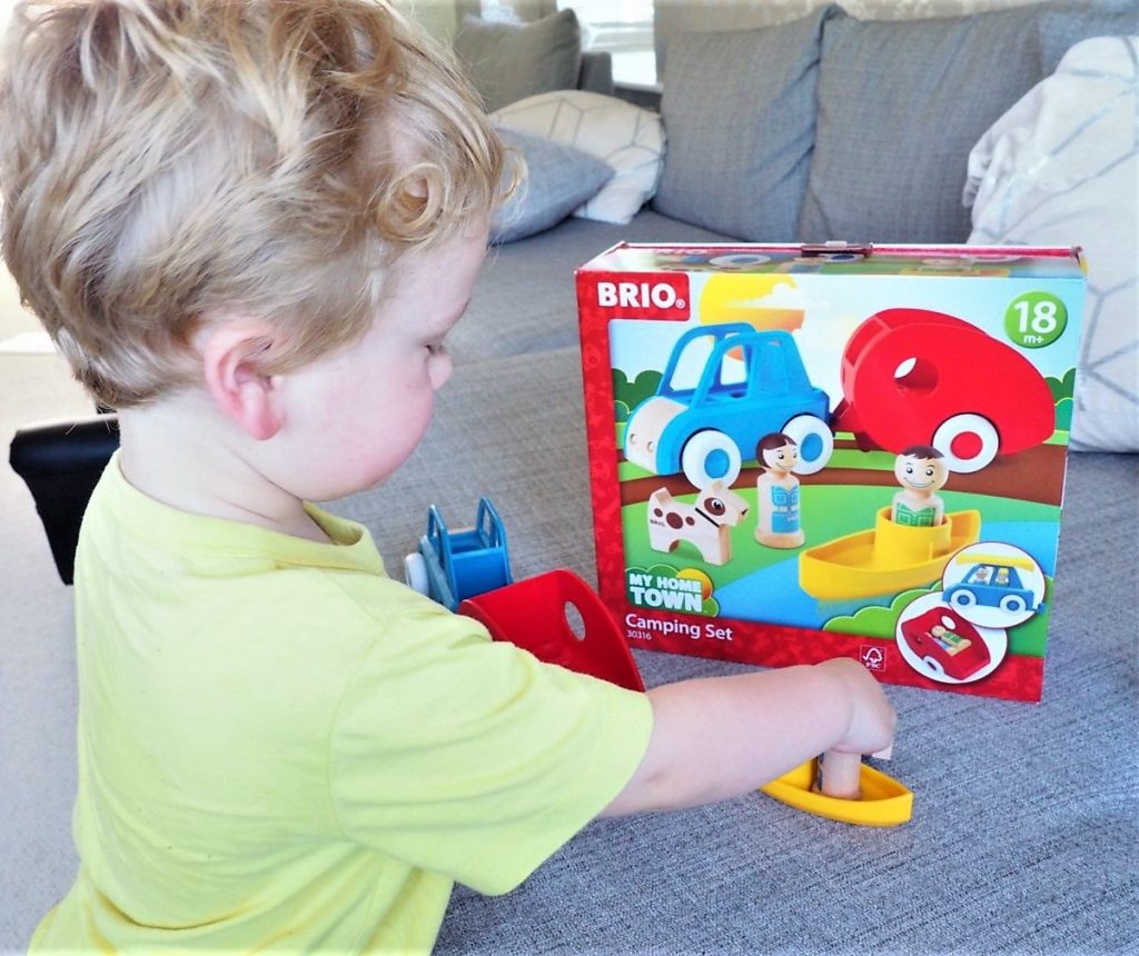 BRIO My Home Town Camping Set Review, BRIO Play, Toys Review, Imaginative Play, the Frenchie Mummy