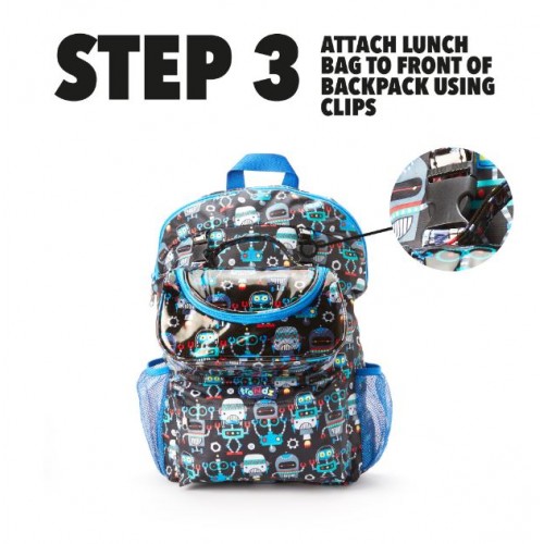 Nûby Trendz 2 in1 Backpack, Nûby Trendz Range, backpack, lunch bag, preschool & school, Back to School Giveaways, the Frenchie Mummy