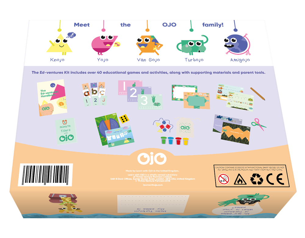  OjO Ed-ventures Kit, Learn with OjO, Educational Toys, Toys in Kit, Learning Kit, The Frenchie Mummy, Back to School Giveaway