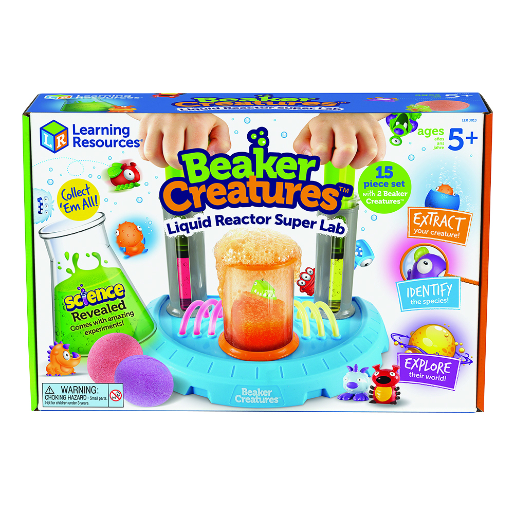 Beaker Creatures™ Liquid Reactor Super Lab, Learning Resources. Educational Toys, Christmas Giveaway, The Frenchie Mummy
