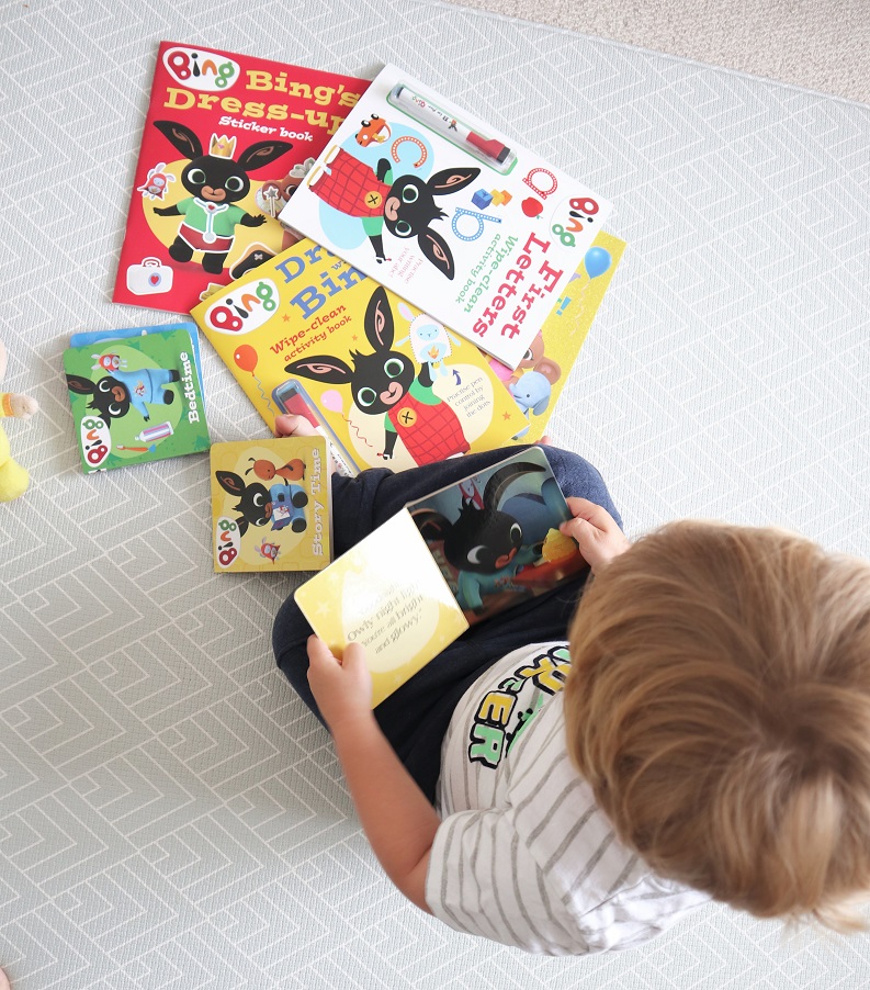 Reading Together With Bing, Bing Bunny Books, HaperCollins, Win, Giveaway, The Frenchie Mummy, Family Time