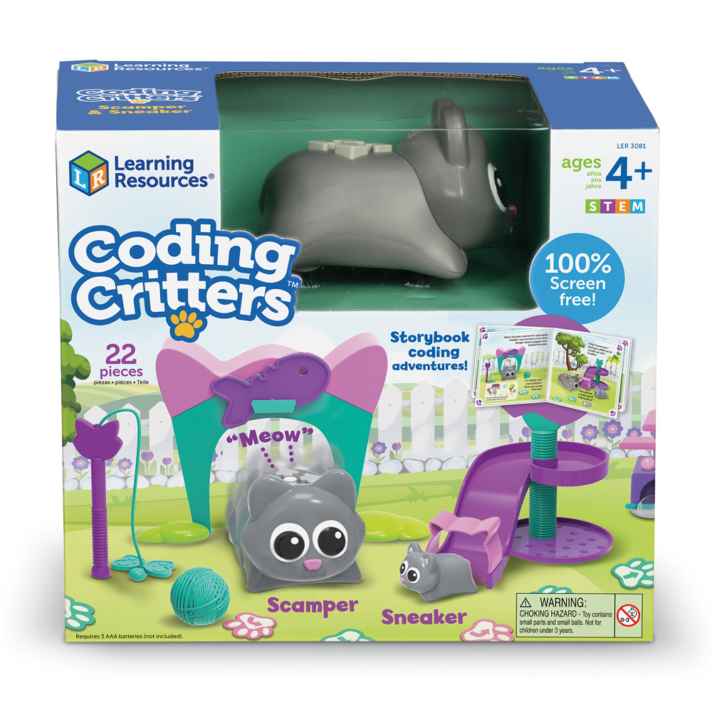 Coding Critters, Learning Resources, Back to School Giveaway, Win, First Coding Friends, Coding Toys, Play & Learn, the Frenchie Mummy