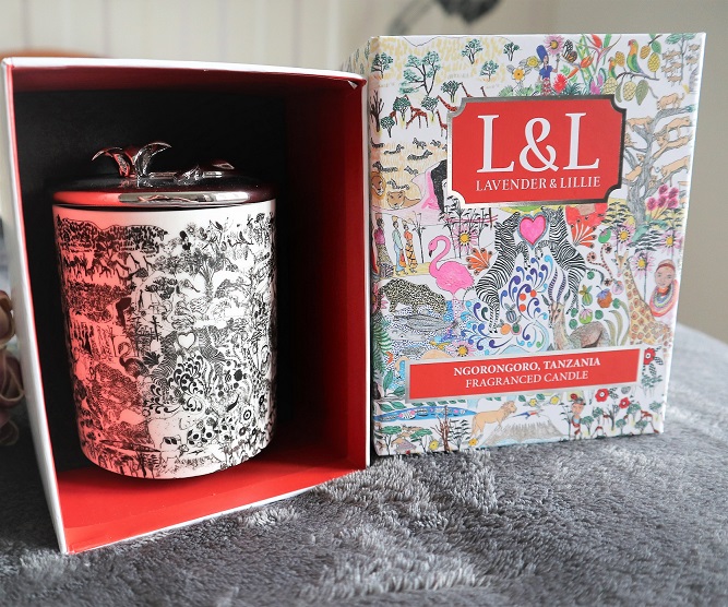 Lavender & Lillie Tanzania Candle, Lillie & Lavender, luxury home fragrance, luxury candles, natural wax, Christmas Giveaway, Win, the Frenchie Mummy