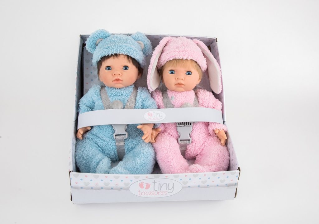 Tiny Treasures Twin Fluffy Bumper Set, Tiny Treasures Dolls, Christmas Giveaway, Twin Dolls, Win, The Frenchie Mummy