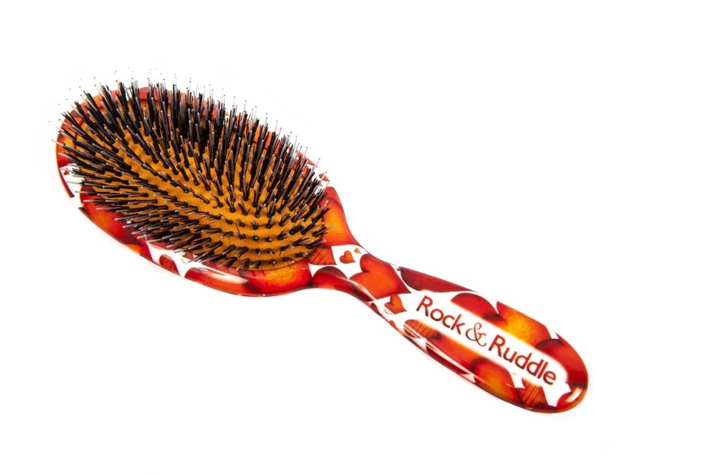 Rock & Ruddle Hearts Hairbrush, Rock & Ruddle, Natural Bristle, Hairbrush, Hair care, Win, Valentine's Day Giveaway, The Frenchie Mummy 