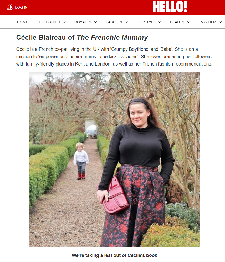April 2020, Monthly Highlights, The Frenchie Mummy, Lockdown, In the Press, Features, Hello Magazine