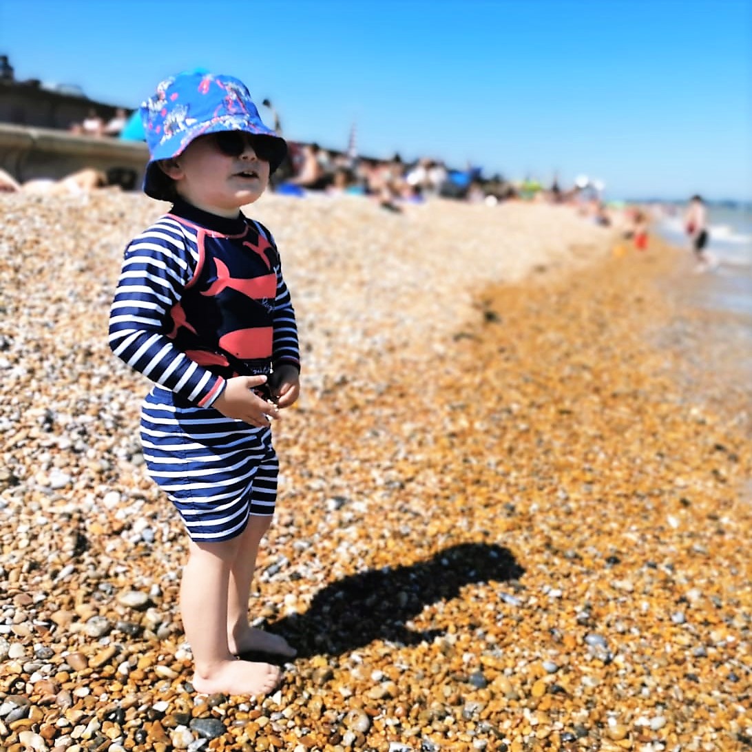 June 2020, Monthly Highlights, The Frenchie Mummy, Beach Life, Dymchurch