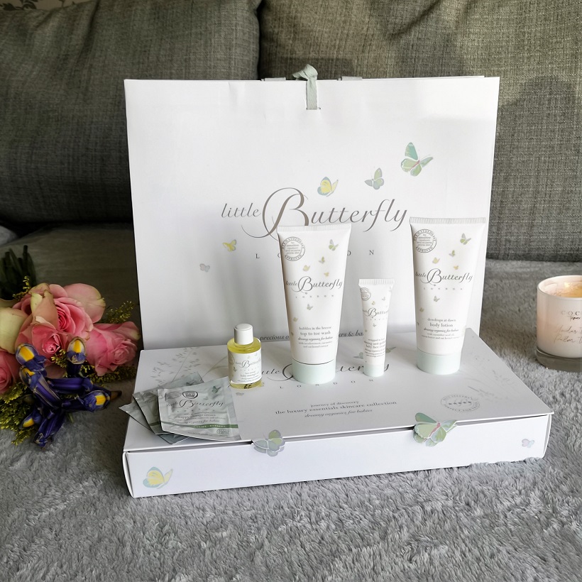 Little Butterfly 'Journey of Discovery' Gift Set, Little Butterfly London, luxury and organic-certified skincare brand, organic skincare, vegan, giveaway, win, gift set, the Frenchie Mummy