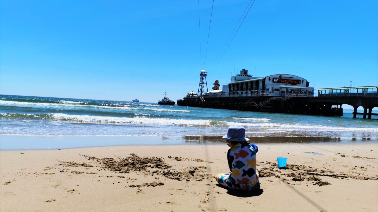 May 2021, Monthly Highlights, Family Days Out, Bournemouth Beach, Family Break, Bournemouth, Dorset, Beach Life