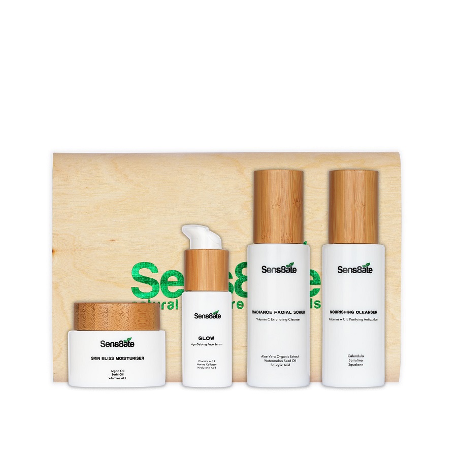 Sens8ate Gift Sets, Sustainable Beauty, Natural Skincare, CBD Oil, Vegan Friendly, Cruelty Free, Sustainable, Bamboo Packaging, Skincare Botanicals, Xmas Giveaways, Win, Competition, The Frenchie Mummy 