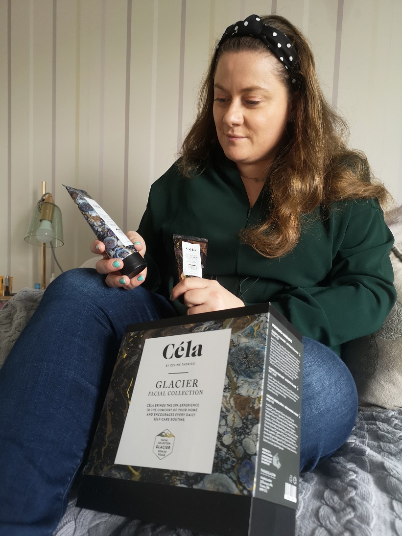 Céla Glacier Facial Collection, Céla Skin, Natural Skincare Brand, Glacier, Beauty Review, Beauty Set, Beauty Products, Cruelty-Free, Easter Giveaway, Spa Experience at home, Competition, Win, the Frenchie Mummy, Seed to Skin