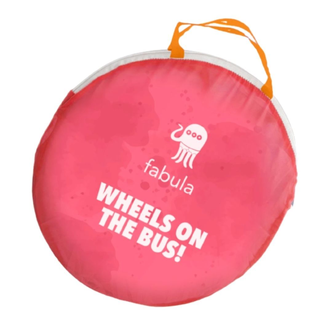 Fabula Wheels On The Bus Tent, Fabulas Toys, Educational Toys, Toys Review, Xmas Giveaway, Win, Competition, Wheels On the Bus, Rhyming songs, the Frenchie Mummy, Fabula