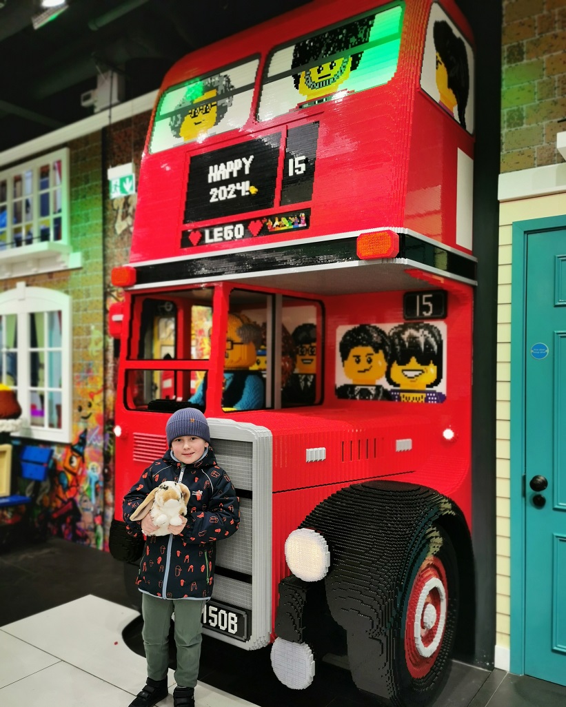 January, Monthly Highlights, the Frenchie Mummy, Family Life, London Day Out, Lego Leicester Square, Lego Fan