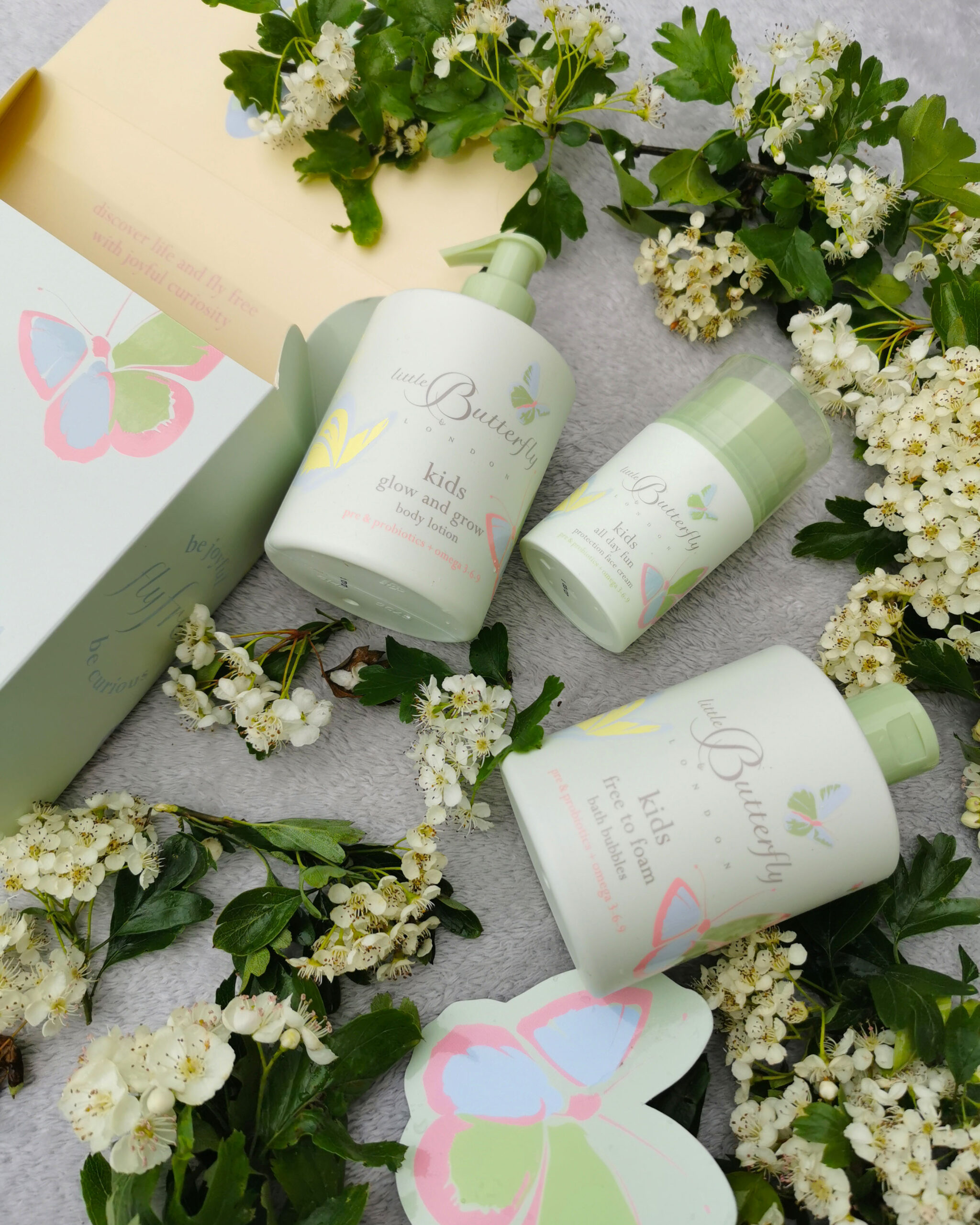 Little Butterfly Kids Bestseller Set, Little Butterfly London, Frenchie Giveaway, Competition, Win, Free, the Frenchie Mummy, Organic Skincare, Mum & Baby, Vegan-Friendly, Natural Skincare, All natural and organic skincare, luxury skincare