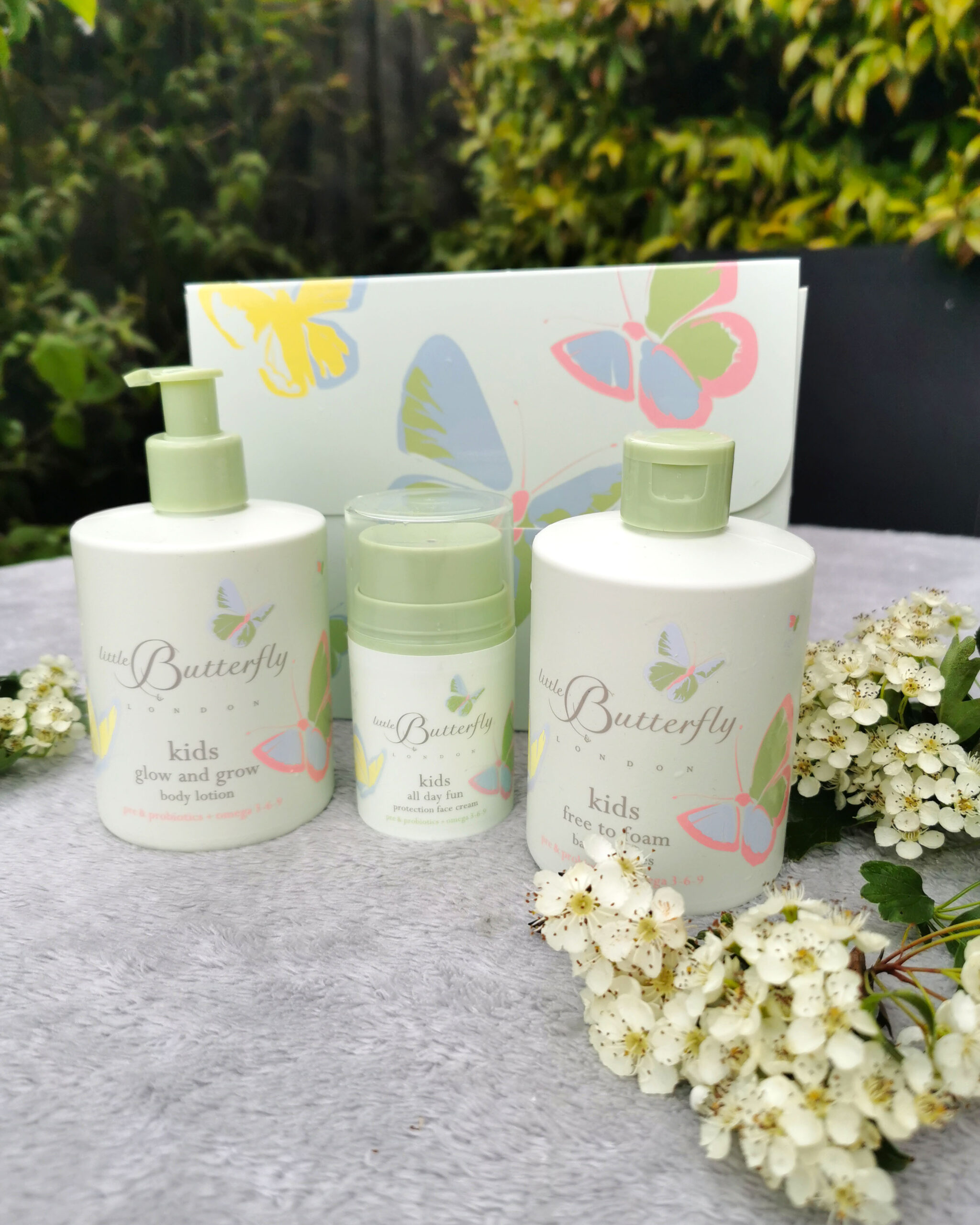 Little Butterfly Kids Bestseller Set, Little Butterfly London, Frenchie Giveaway, Competition, Win, Free, the Frenchie Mummy, Organic Skincare, Mum & Baby, Vegan-Friendly, Natural Skincare, All natural and organic skincare, luxury skincare