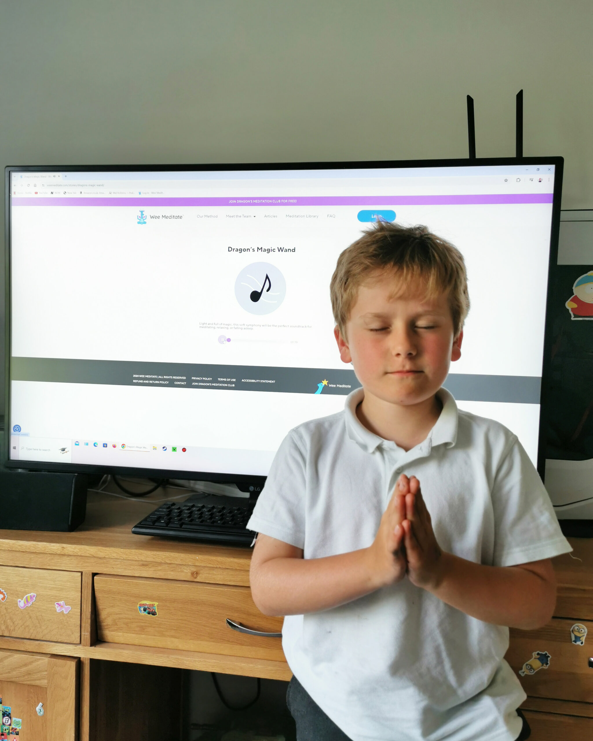 Wee Meditate, Meditation For Kids, Mindfulness, Meditating, Kids Meditation, Well-Being, Wee Meditate Review, the Frenchie Mummy, 