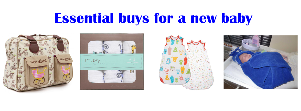 essentials buys for a baby