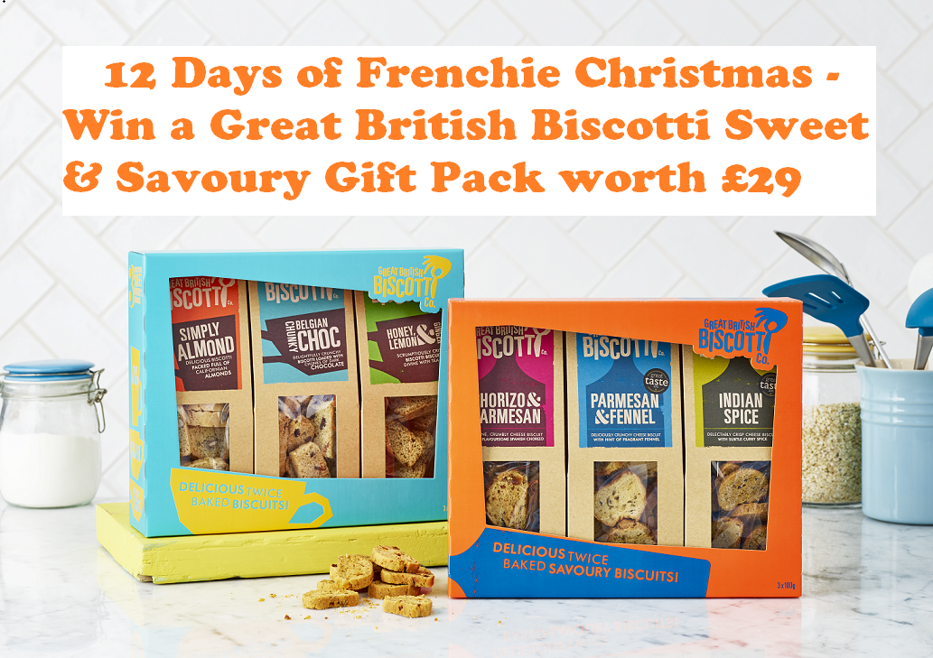 Win a Great British Biscotti Sweet & Savoury Gift Pack worth £29