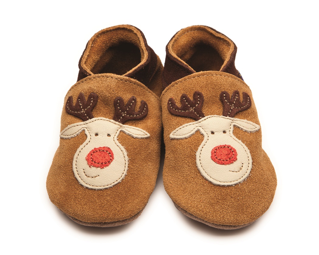 Inch Blue Leather Shoes, Handmade Baby Leather Shoes, Made in Britain, Christmas Giveaway, the Frenchie Mummy