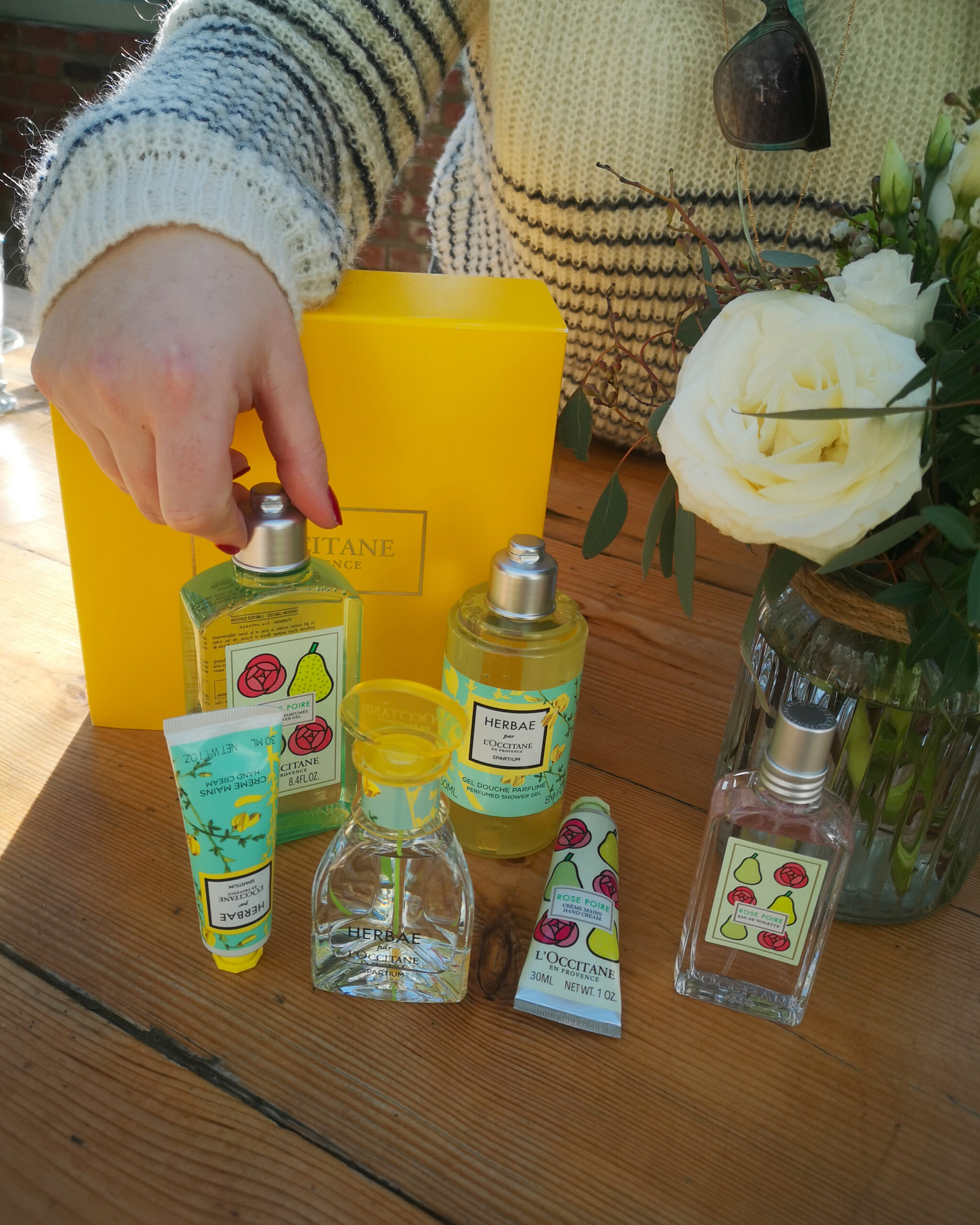 L'OCCITANE Limited Edition, Beauty, skincare products, natural products, Valentine's Gift Sets, Valentine's Day Giveaway, L'OCCITANE EN PROVENCE, win, Competition, French beauty, the Frenchie Mummy, Rose Pear, Herbae