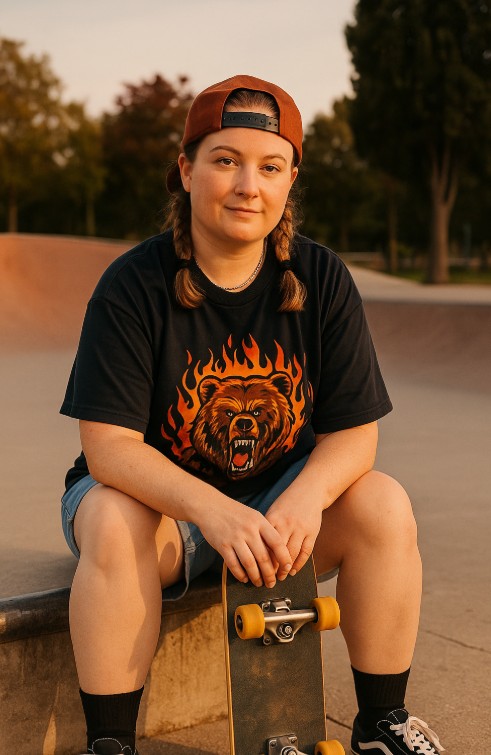  Achieve The Skater Girl Look, How To , fashion post, styling tips, the Frenchie Mummy, Skater vibes, Skater outfit