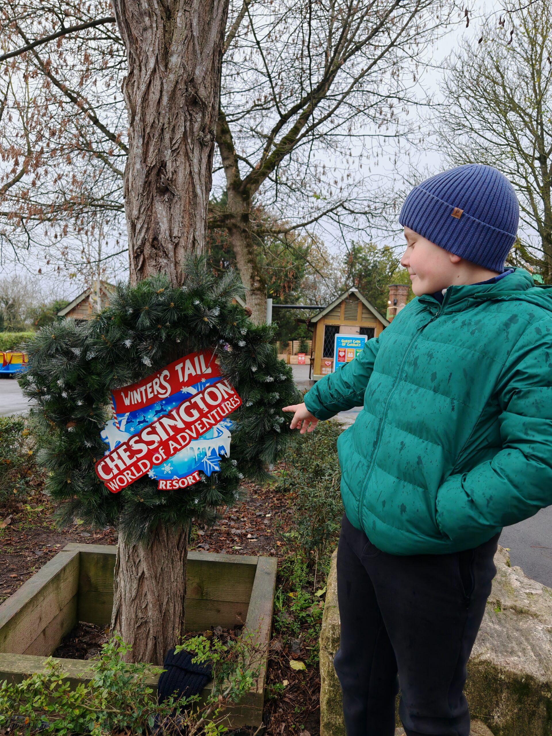Chessington World of Adventures Resort at Christmas, Chessington World of Adventures Resort, Theme Park, Chessington's Winter's Trail, Christmas Trail in the UK, Christmas Fun, Christmas Events in The UK, the Frenchie Mummy, Family-Friendly, Chessington Safari Hotel, Theme Park Review