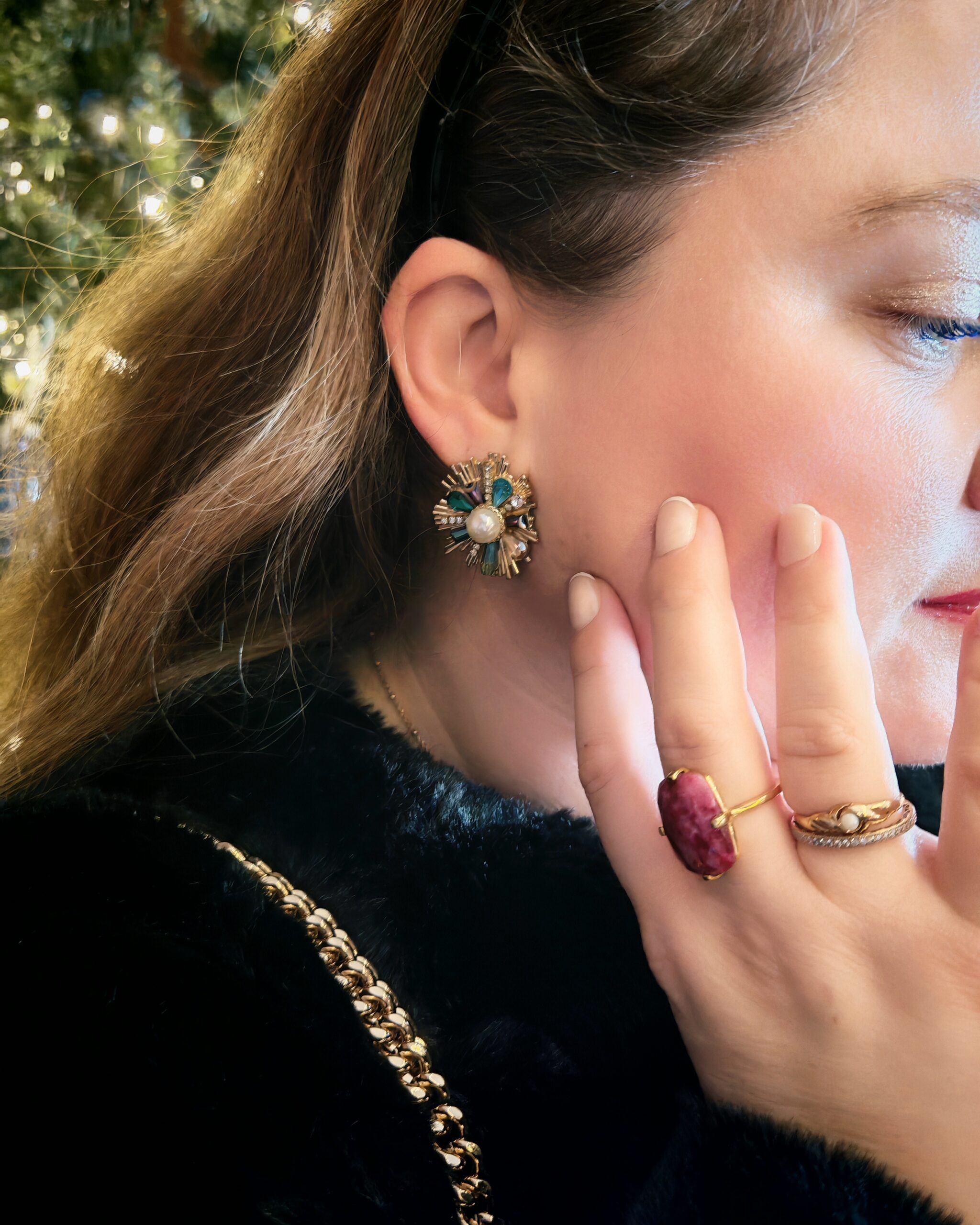 Create The Perfect Party Season Look, Very UK Partywear, party season outfit, Very UK, Party Season Fashion, Christmas Day Outfit, Faux-Fur Jacket, Faux-Fur Coat, Black Mini Dress, Black Dress, Party Season Edit, The Frenchie Mummy, Fashion tips, Styling Tips