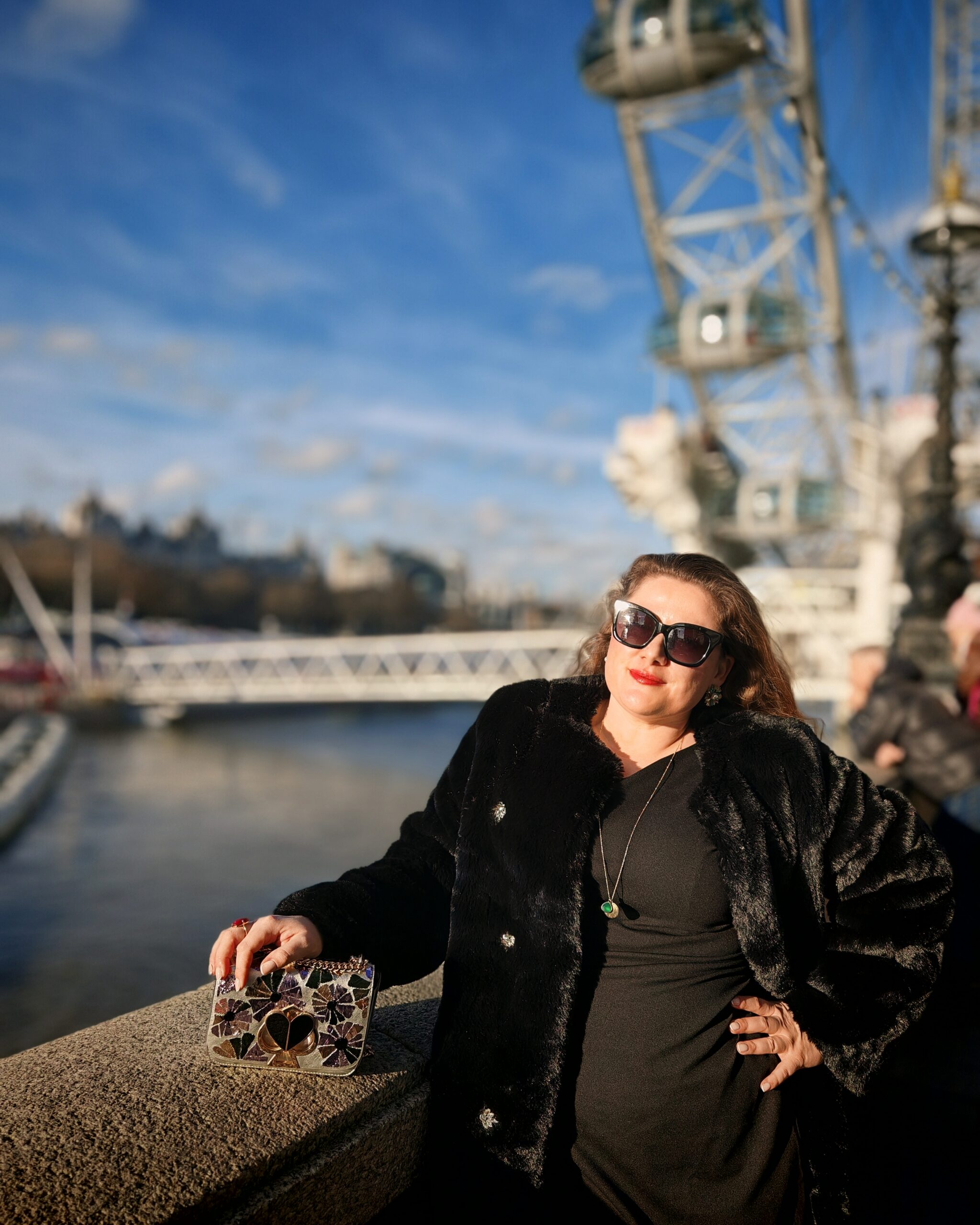 Create The Perfect Party Season Look, Very UK Partywear, party season outfit, Very UK, Party Season Fashion, Christmas Day Outfit, Faux-Fur Jacket, Faux-Fur Coat, Black Mini Dress, Black Dress, Party Season Edit, The Frenchie Mummy, Fashion tips, Styling Tips